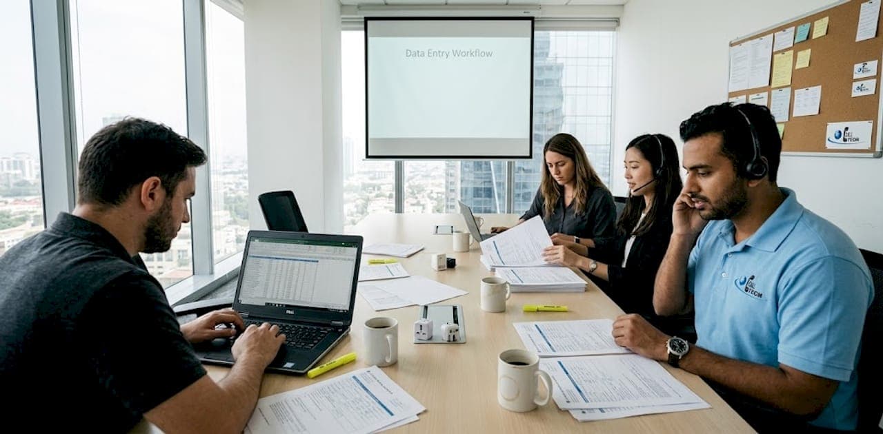 Scale globally with data entry outsourcing services